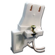 LH0474 Unshunted, water resistant, angled lamp holder/socket with screw down mounting and 5" leads