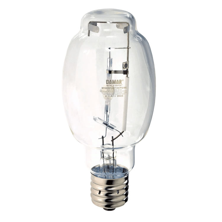 Damar 04873B M100W/U/BT28/PS/4K 100W Metal Halide BT28 4000K E39 Base