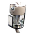 LH0523 G4, G5.3, G6.35 bipin halogen lamp holder/socket with 1/8 IPS hickey and 7" leads