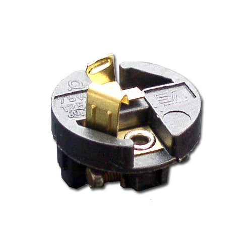 LH0573 E12 candelabra insert lamp holder/socket part of three part system with set screw terminals