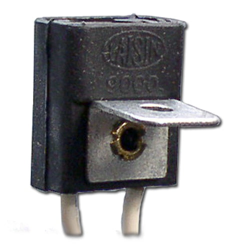 LH0600 Wedge base lamp holder/socket with bracket and through hole