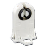 LH0755 Unshunted, rotary locking, T8-T12 lamp holder/socket with push fit mounting