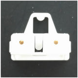 LH0760 Unshunted, T8-T12, rotary locking lamp holder/socket with push fit mounting and stop/post