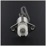 LH0786 R7s, double ended halogen compressible lamp holder/socket with front flange mounting and 18" leads