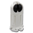 LH0798 Unshunted, rotary locking, Tall T5 lamp holder/socket with push fit or screw down mounting