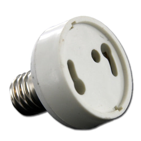 LH0809 Converts an E17 intermediate base lamp holder/socket to a GU24 base lamp holder/socket