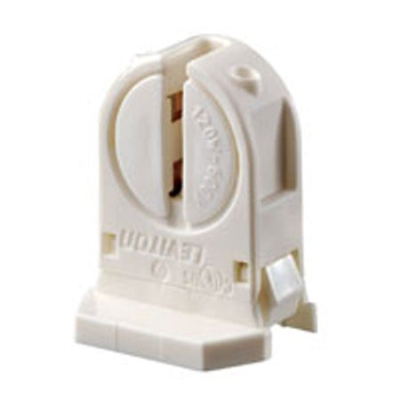 LH0935 Unshunted, rotary locking, T5 miniature bipin lamp holder/socket with push fit mounting