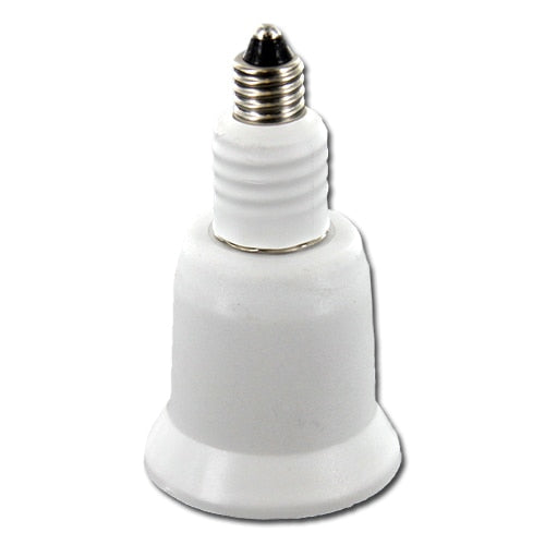 LH0970 Converts an E11 mini-candelabra lamp holder/socket to an E26/E27 medium base lamp holder/socket