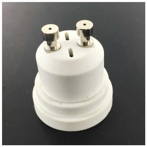 LH0998 Converts a GU10 base socket to an E12 candelabra base socket