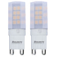 Bulbrite 861526 Bulbrite Pack of (2) 4.5 Watt Dimmable Frost Mini T4 Bi-Pin (G9) LED Bulb - 340 Lumens, 2700K, and 80 CRI