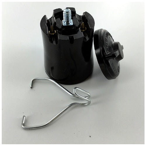 LH1024 Medium base socket with screw cap for wire connection