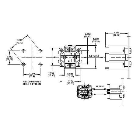 LH1030 26w, 32w, 42w G24q-3, GX24q-3 or GX24q-4 4-pin CFL lamps