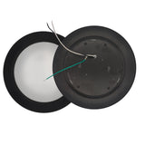 Bulbrite 773278 Bulbrite 25-Watt LED 10" Disc, 3000K, 2000 Lumens, Black Finish