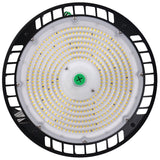 LEDone HB0248 LOC-ELHB-MW(80/100/150) MCCT(35/40/50)HV-V2 80/100/150W LED UFO Highbay 3000K/4000K/5000K Sensor Ready with Plug/Cord Included 277-480V