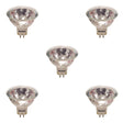 Bulbrite 860703 Bulbrite Halogen Pack of (8) 12-Volt  Lensed Flood MR16 Light Bulbs with GU5.3 Bi-Pin Base, 20-Watts, 2900K (Soft White Light)