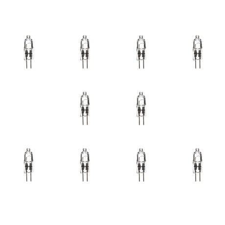 Bulbrite 860778 5W T3 JC TYPE HALOGEN CLEAR G4 12V-10PK