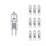 Bulbrite 860779 Bulbrite Halogen T3 Bi-Pin Base (G4) Light Bulb, 10 Watt, Clear, Pack of 10