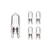 Bulbrite 860831 Bulbrite Pack of (5) 75 Watt Dimmable Clear T4 Bi-Pin (G9) Mini Halogen Light Bulbs
