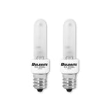 Bulbrite 860994 Bulbrite 40 Watt E12 Candelabra Screw Base KRYPTON/XENON T3 Light Bulb, 2-Pack, Frost, 2700K