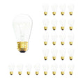 Bulbrite 861015 Bulbrite Pack of (25) 11 Watt Dimmable Clear S14 Medium (E26) Incandescent Bulb