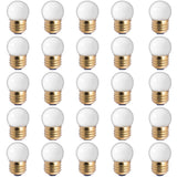 Bulbrite 861037 7.5W S11 CERAMIC WHITE E26 130V-25PK