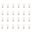 Bulbrite 861047 Bulbrite Incandescent Pack of (24) Dimmable 40 Watt Globe G25 Light Bulbs with Medium (E26) Screw Base, 2700K (Warm White Light)