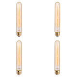 Bulbrite 861048 Bulbrite Pack of (4) 30 Watt Dimmable Antique T9 Nostalgic Hairpin Incandescent Light Bulbs with Medium (E26) Base, 2200K Amber Light
