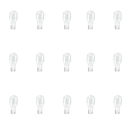 Bulbrite 861051 Bulbrite Pack of (15) 18 Watt Dimmable Clear T5 Wedge (Wedge) Xenon Bulb