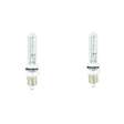 Bulbrite 861114 Bulbrite KX Dimmable T3Mini-Candelabra Screw Base (E11) Light Bulb, 560 Lumens, 2700K, 40 Watt, Clear, 2-Pack