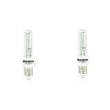 Bulbrite 861114 Bulbrite KX Dimmable T3Mini-Candelabra Screw Base (E11) Light Bulb, 560 Lumens, 2700K, 40 Watt, Clear, 2-Pack