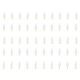 Bulbrite 861139 25W CA10 FLAME CLEAR E12 120V-50PK