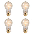 Bulbrite 861167 60W A19 NOSTALGIC LOOP E26 120V-4PK