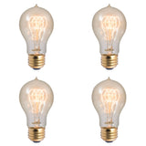 Bulbrite 861167 60W A19 NOSTALGIC LOOP E26 120V-4PK