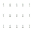 Bulbrite 861177 3W T3 1/4 Xenon CLEAR WEDGE 12V-15PK