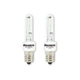 Bulbrite 861200 Bulbrite Pack of (2) 60 Watt Dimmable Clear T3 Candelabra (E12) Krypton/Xenon Bulb