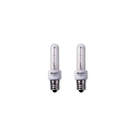 Bulbrite 861345 Bulbrite Pack of (2) 20 Watt Dimmable Frost T3 Candelabra (E12) Krypton/Xenon Bulb, 2700K