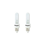 Bulbrite 861347 Bulbrite 861347 Mini-Candelabra Screw Base (E11) Light Bulb, 40 Watt, Frost, Pack of 2