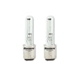 Bulbrite 861348 Bulbrite 861348 Pack of (2) Double-Contact Bayonet Base (BA15D) Light Bulb, 60 Watt, Clear