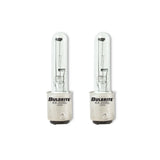 Bulbrite 861348 Bulbrite 861348 Pack of (2) Double-Contact Bayonet Base (BA15D) Light Bulb, 60 Watt, Clear