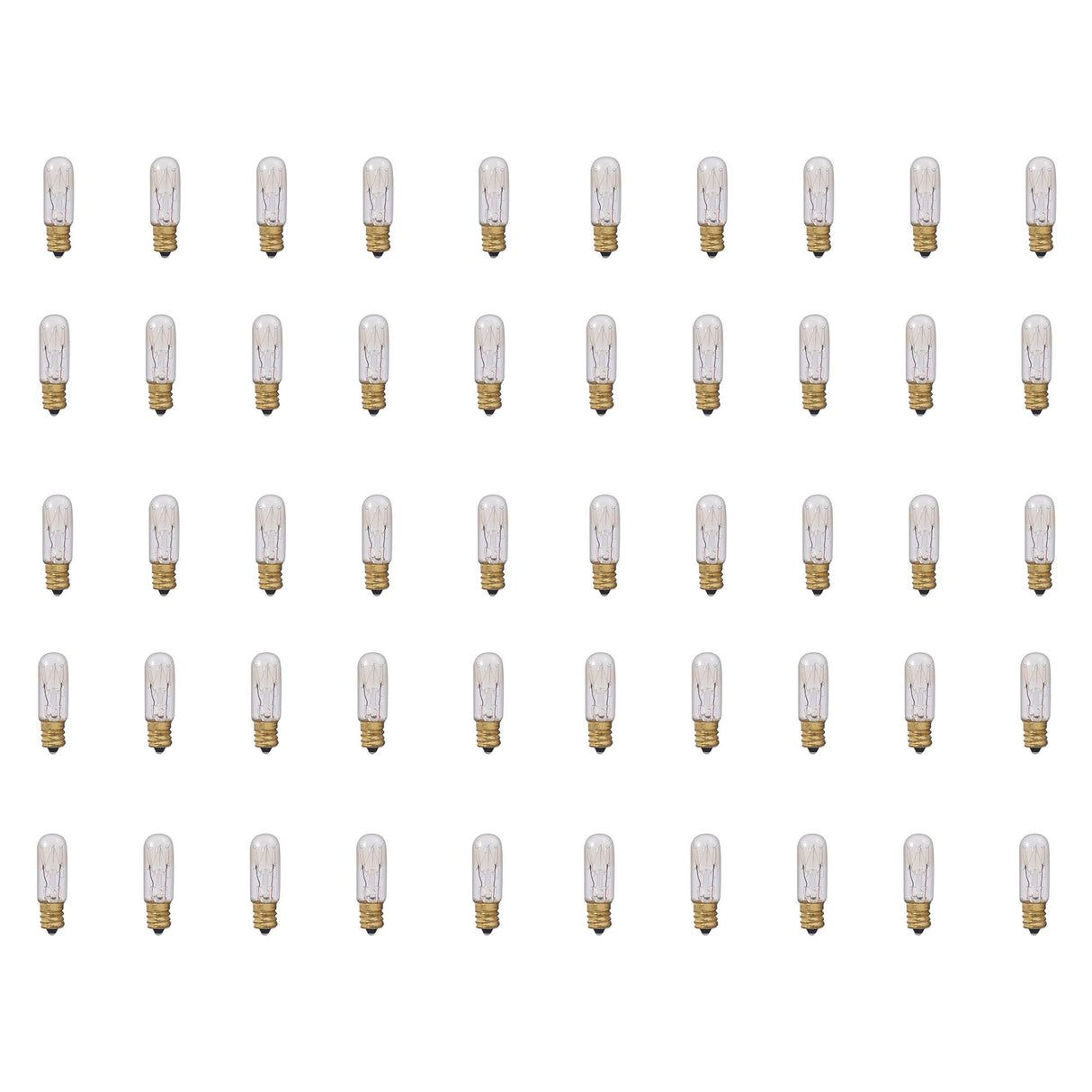 Bulbrite 861391 6W T4 CLEAR E12 130V-50PK