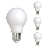 Bulbrite 861421 Bulbrite LED Filament A19 Dimmable Medium Screw Base (E26) Light Bulb 60 Watt Equivalent 2700K, Frost 4-Pack