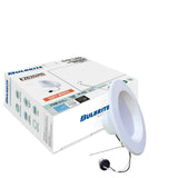 Bulbrite 861490 Bulbrite Pack of (4) 14 Watt Adjustable 5/6" Integrated LED Recessed Downlight with E26 Quick Connect Adapter, 2700K Warm White Light, 1100 Lumens