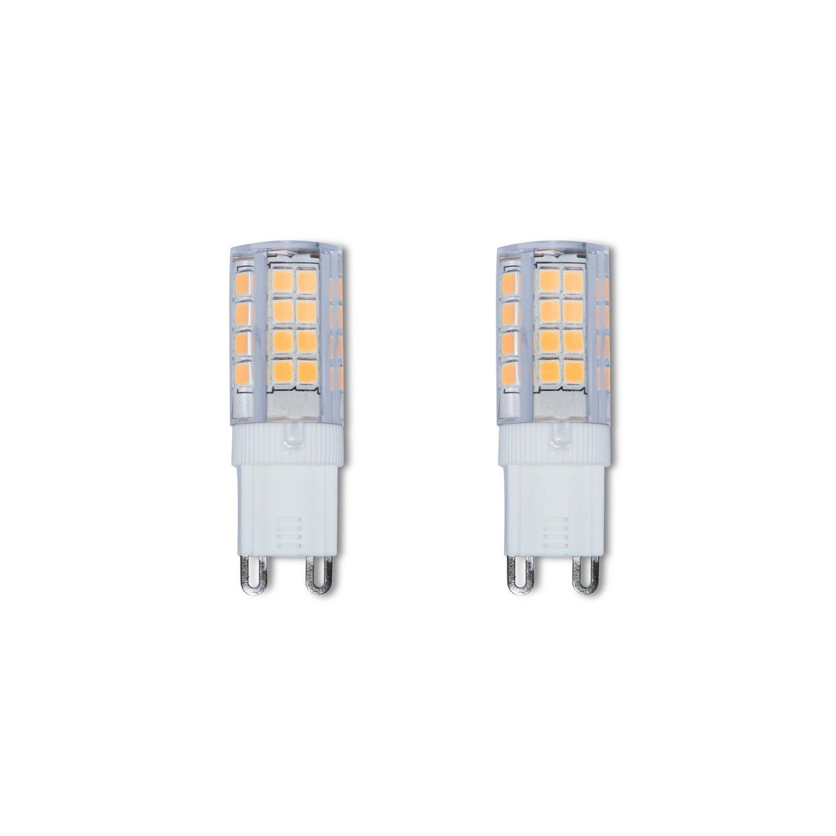Bulbrite 861514 Bulbrite LED Mini T6 Dimmable Bi-Pin Base (G9) Light Bulb 35 Watt Equivalent 3000K, Clear 2-Pack