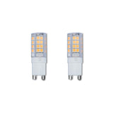 Bulbrite 861514 Bulbrite LED Mini T6 Dimmable Bi-Pin Base (G9) Light Bulb 35 Watt Equivalent 3000K, Clear 2-Pack