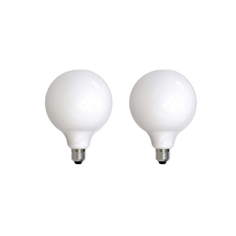 Bulbrite 861597 8.5W LED G40 Light Bulb 2700K Dimmable E26 800 Lumens 120V 2PK