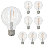 Bulbrite 861624 7W LED G25 2700K FILAMENT E26 DIM-8PK