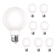 Bulbrite 861626 7W LED G25 2700K FILAMENT MILKY E26 DIM-8PK