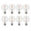 Bulbrite 861625 7W LED G25 3000K FILAMENT E26 DIM-8PK