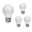 Bulbrite 861636 Bulbrite LED Filament Pack of (4) 7 Watt Dimmable A15 Light Bulb with Milky Glass Finish and Medium (E26) Base - 3000K (Soft White Light), 700 Lumens