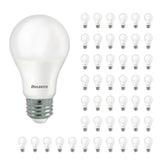 Bulbrite 861721 Bulbrite LED Filament Pack of (48) 9 Watt Dimmable A19 Light Bulb with Frost Glass Finish and Medium (E26) Base - 3000K (Soft White Light), 800 Lumens